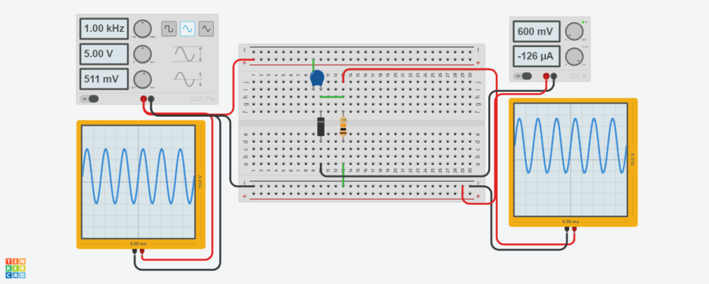 positive clamper with negative bias