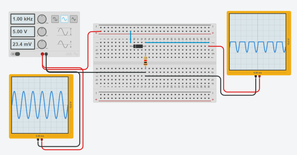 Series Positive Clipper Circuit